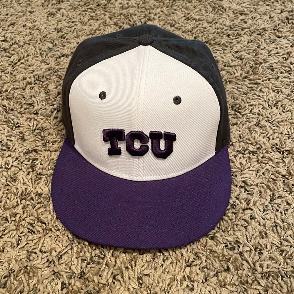 Nike Dri-Fit TCU hat, size Medium/Large, like-new condition